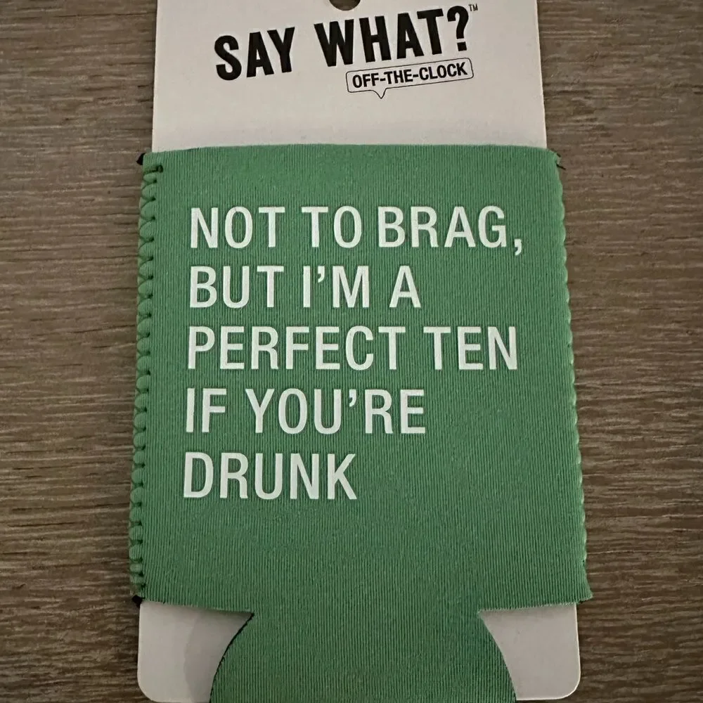 Funny Gag Gift Beer Can Drink Coozie